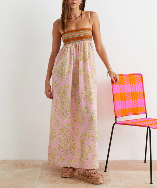 Maison Hourique | Blossom Reverie Maxi Dress