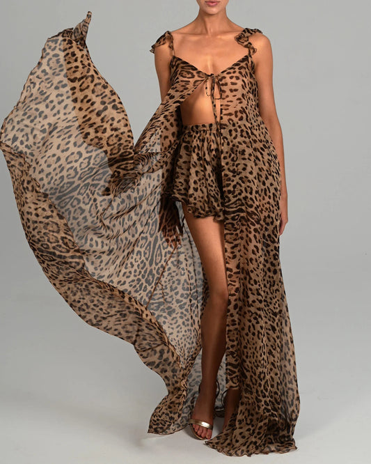 Maison Hourique | Wild Elegance Leopard Set