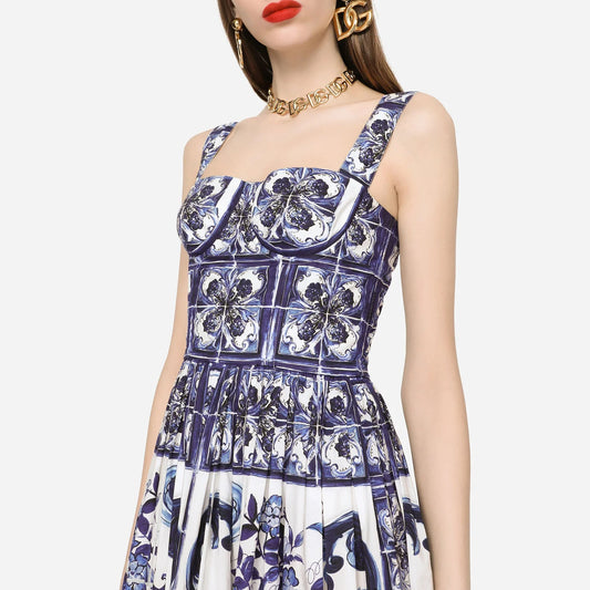 Maison Hourique | Aegean Grace Midi Dress