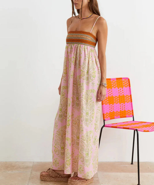 Maison Hourique | Blossom Reverie Maxi Dress