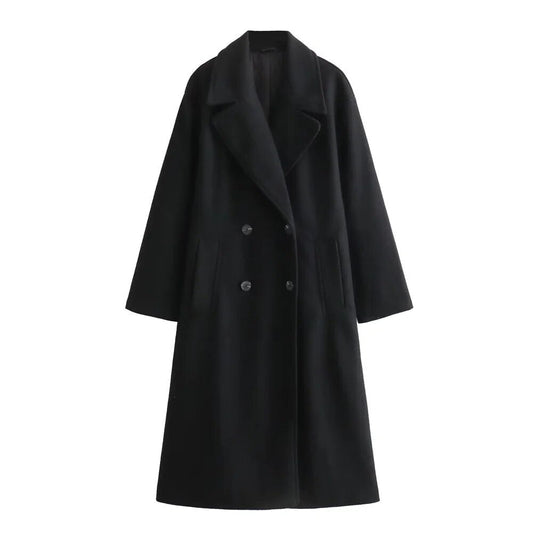 Maison Hourique | Éternité Wool Blend Long Coat